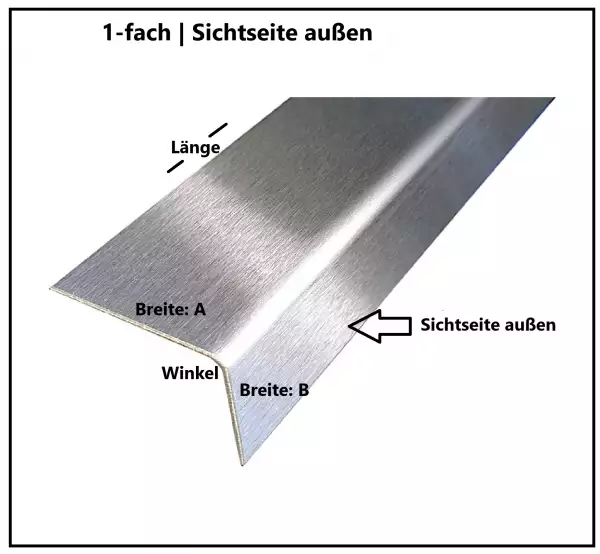 1-fach | Sichtseite außen